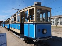 Tramvaj (ZET) M-24. Danas su sačuvana dva tipa kola s prikolicom Pagodom. Kola 11 su eksponat Tehničkog muzeja, a kola 88 služe za turističke vožnje